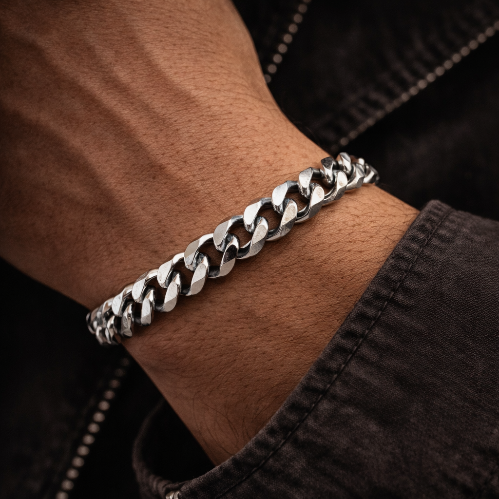 Cuban Link Stainless Steel Bracelet