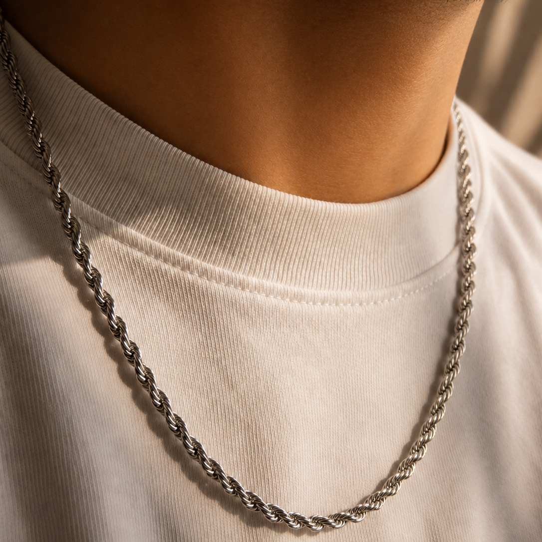 Rope Chain Necklace 4mm