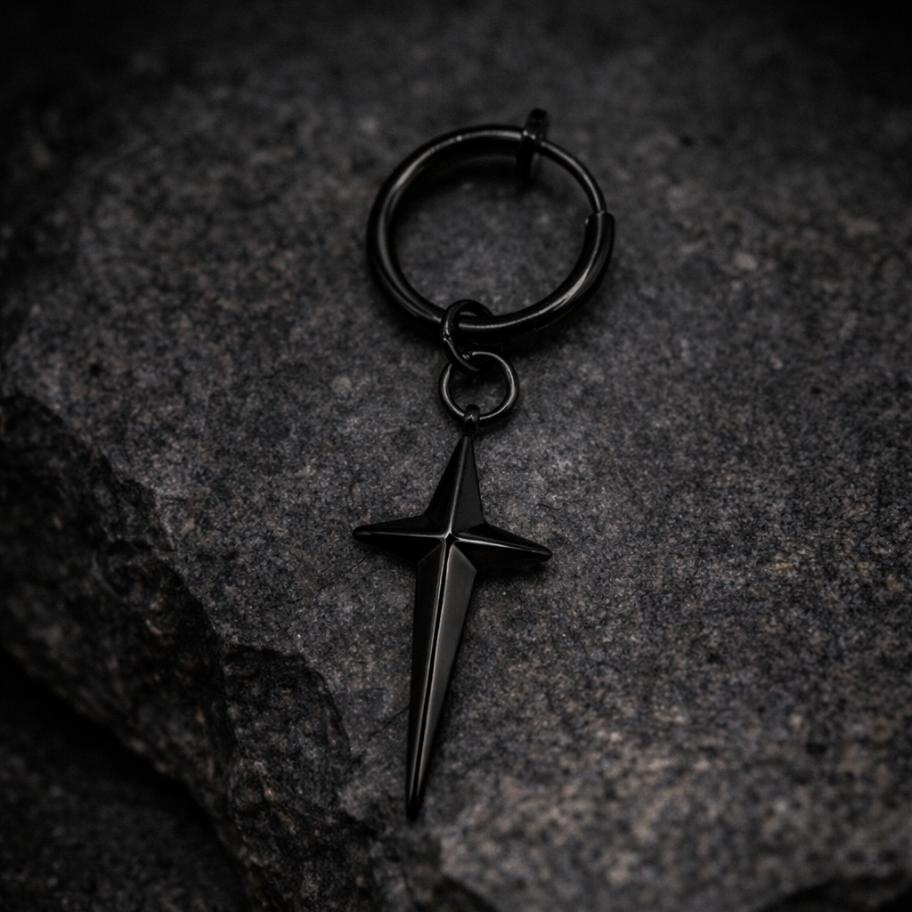 Cross Chain Ear Cuff