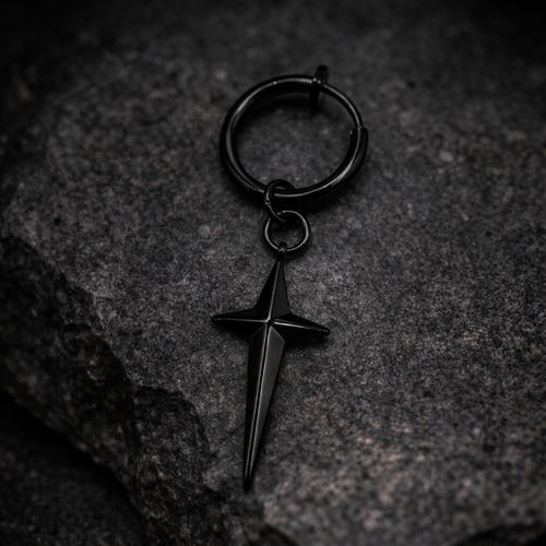 Cross Chain Ear Cuff