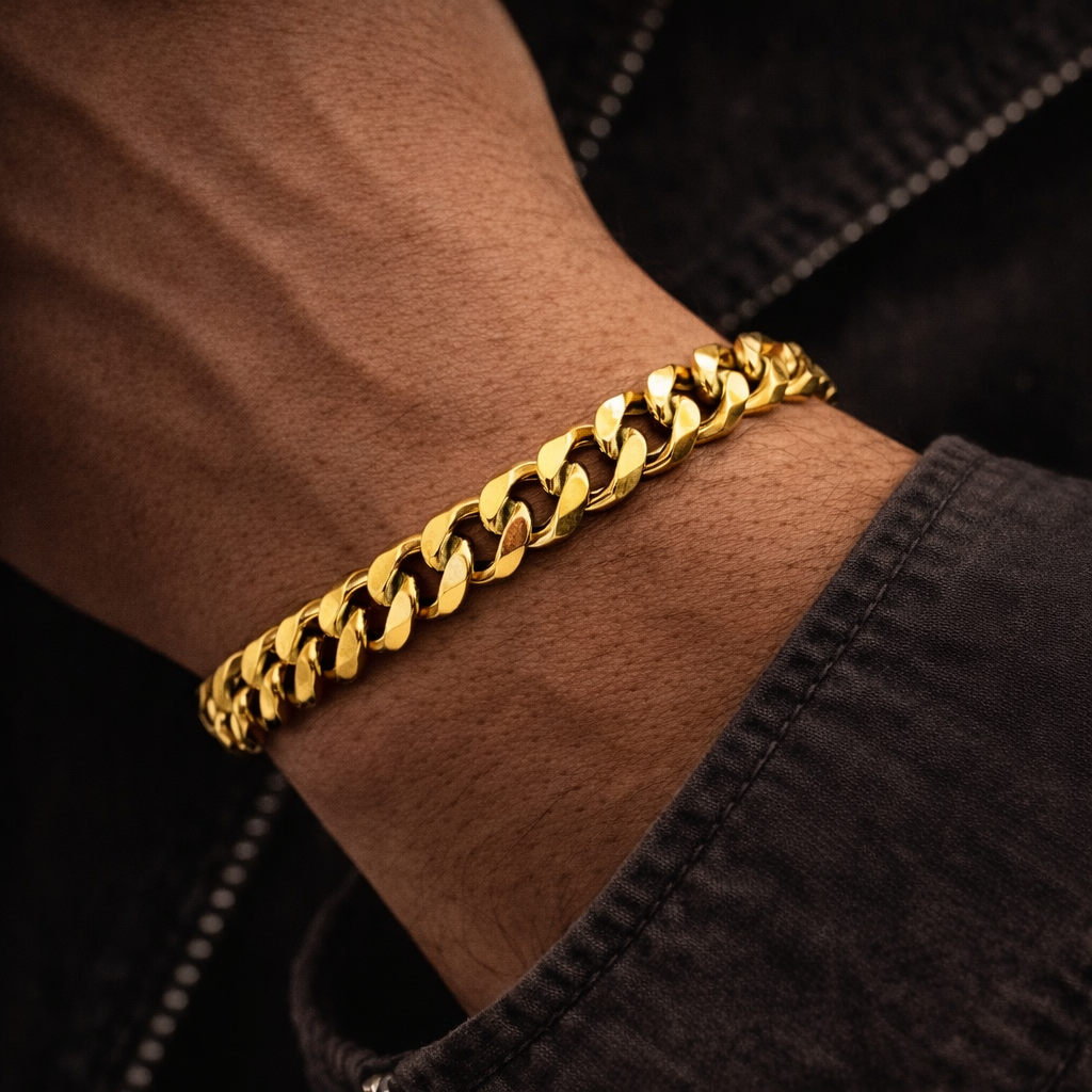 Cuban Link Stainless Steel Bracelet