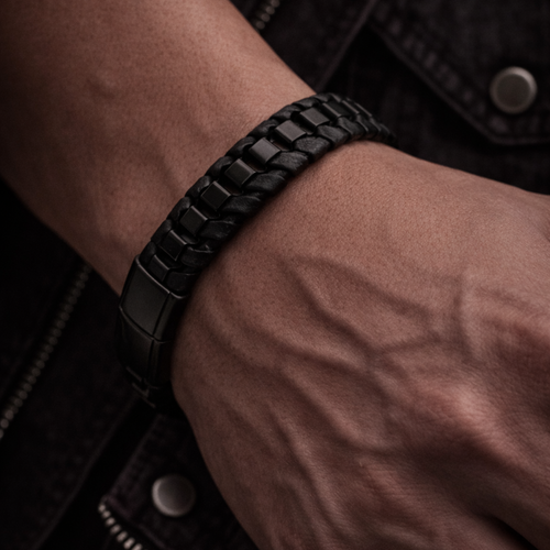 Braided Stainless Steel Bracelet