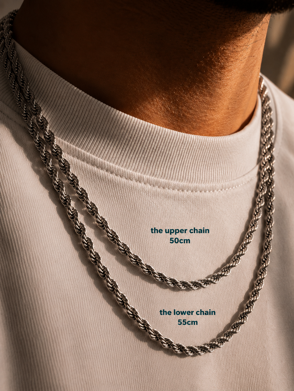 Rope Chain Necklace 4mm