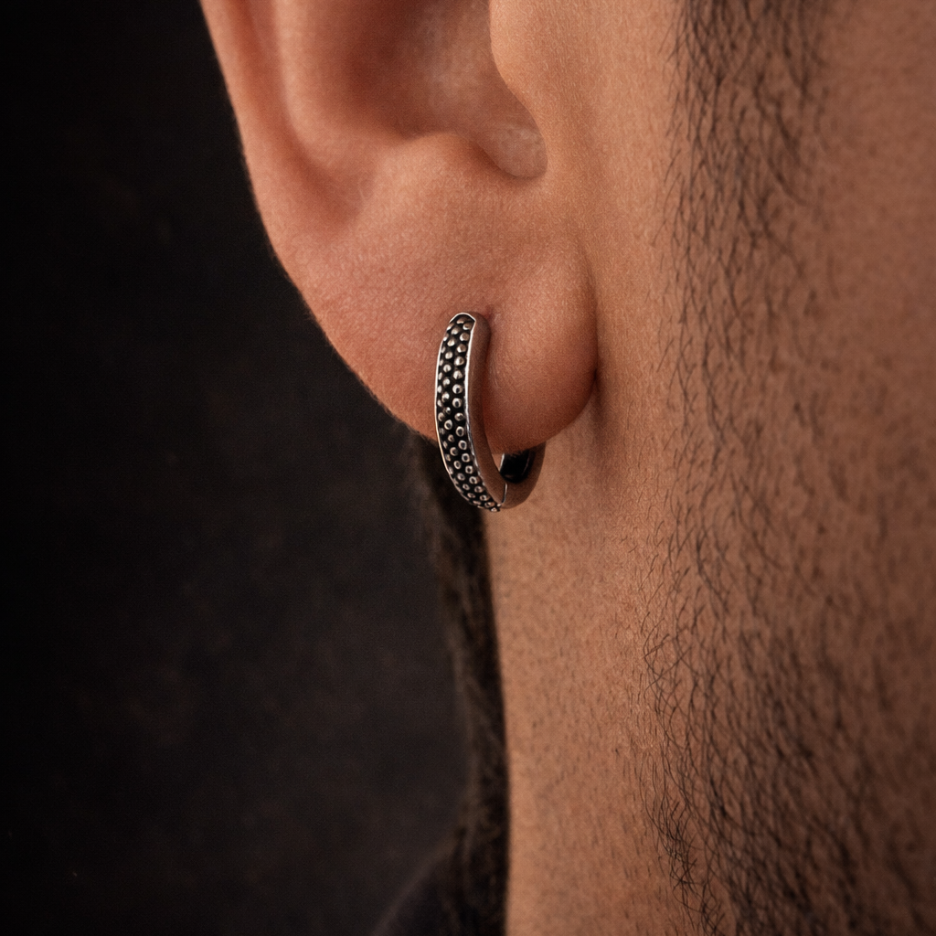 Stainless Steel Hoop Earring