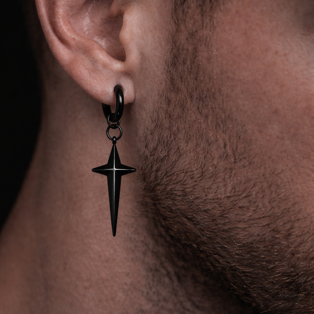 Cross Chain Ear Cuff