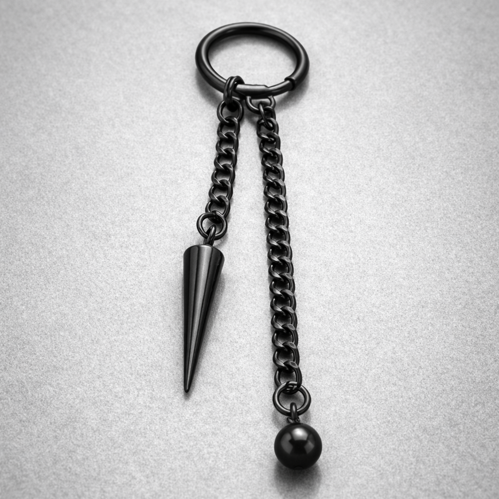 Spike Chain Ear Cuff