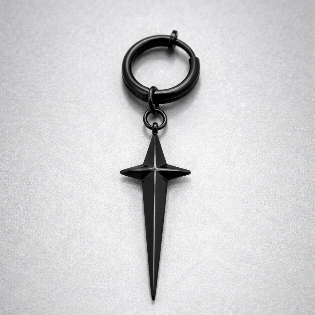 Cross Chain Ear Cuff