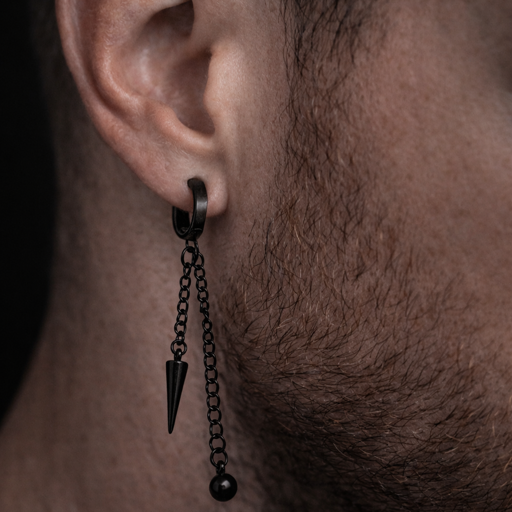 Spike Chain Ear Cuff