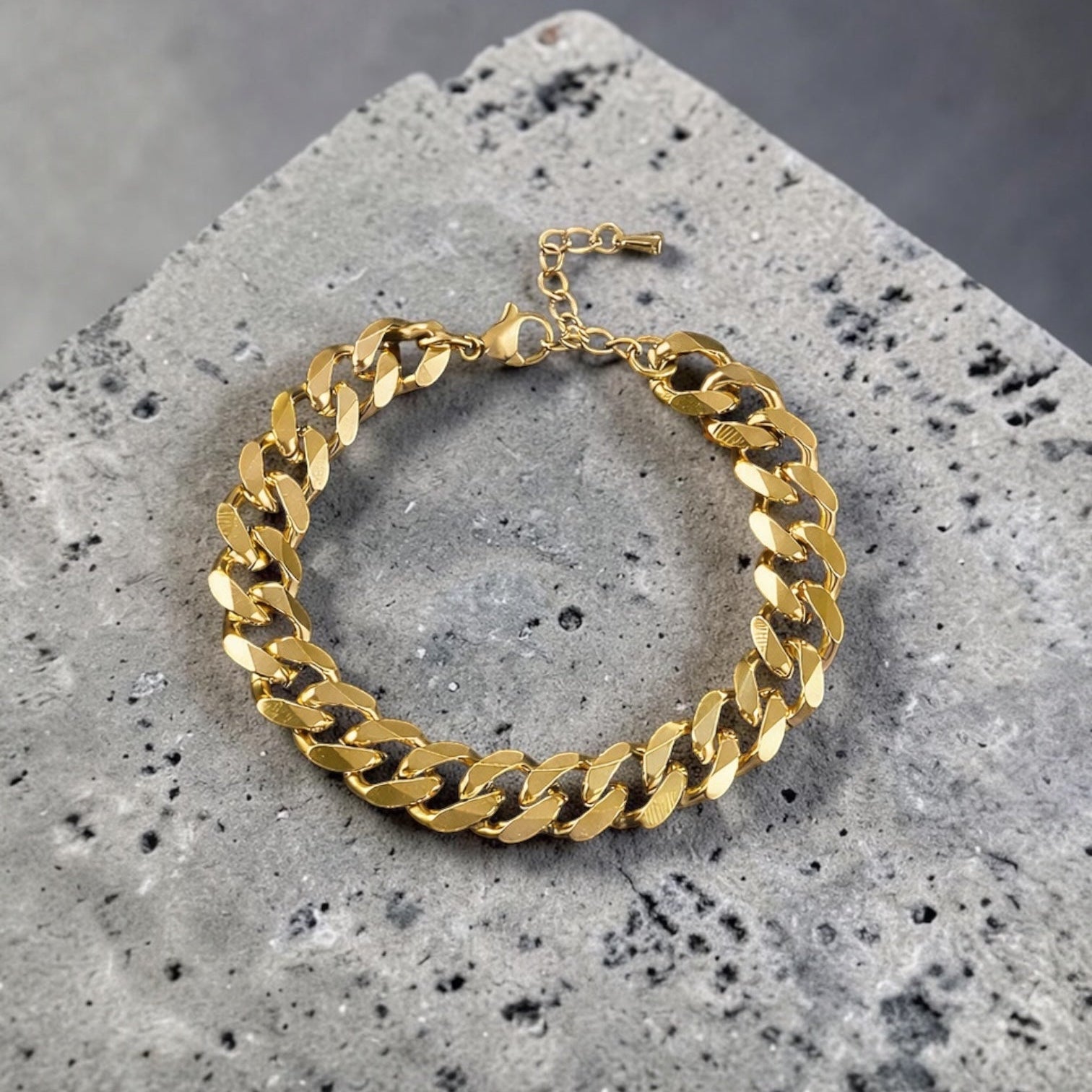Cuban Link Stainless Steel Bracelet