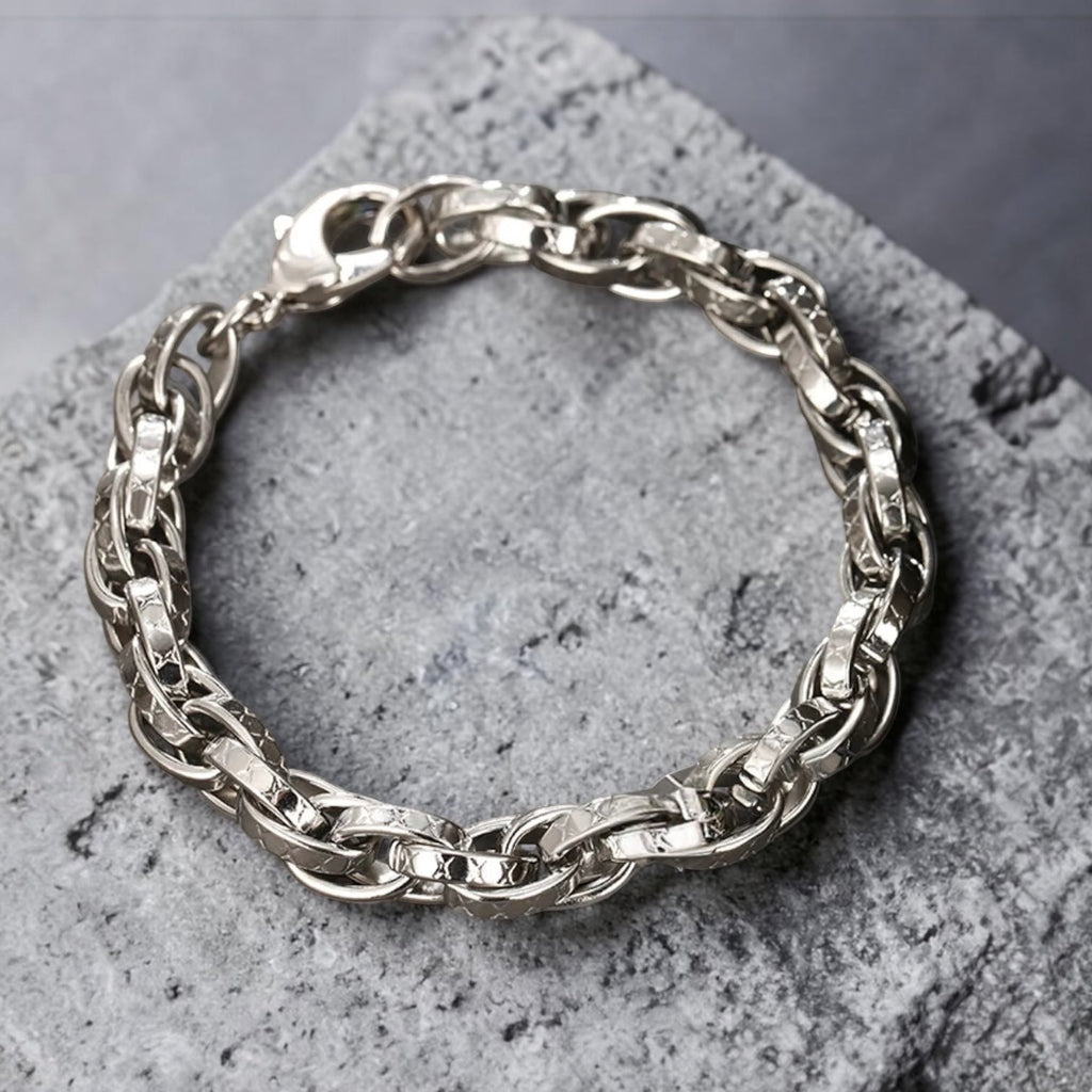 Nordic Stainless Steel Chain Bracelet
