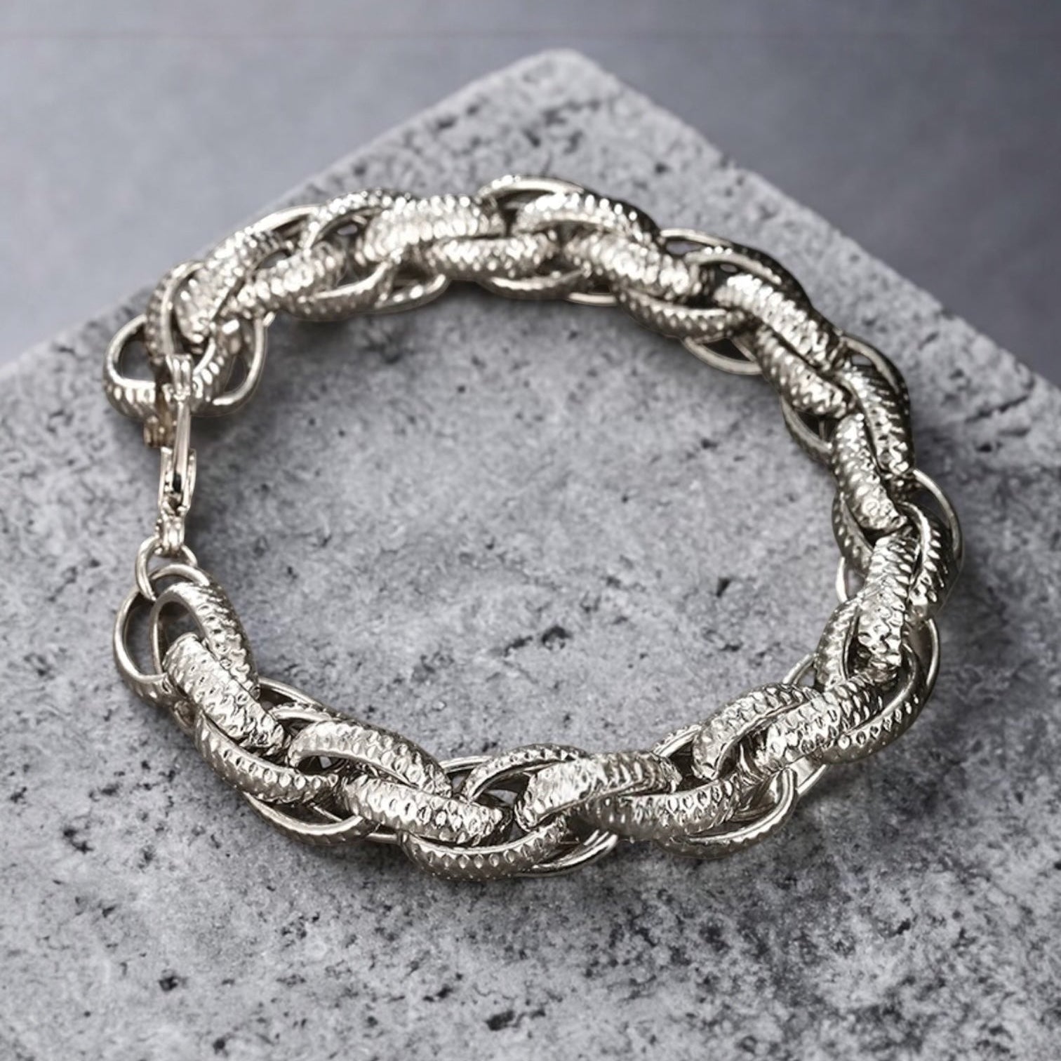 Nordic Rock Stainless Steel Bracelet  Design