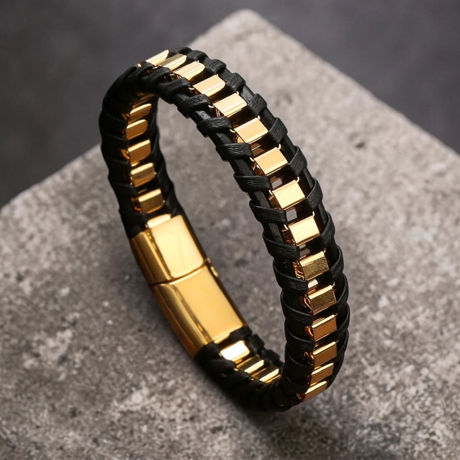 Braided Stainless Steel Bracelet