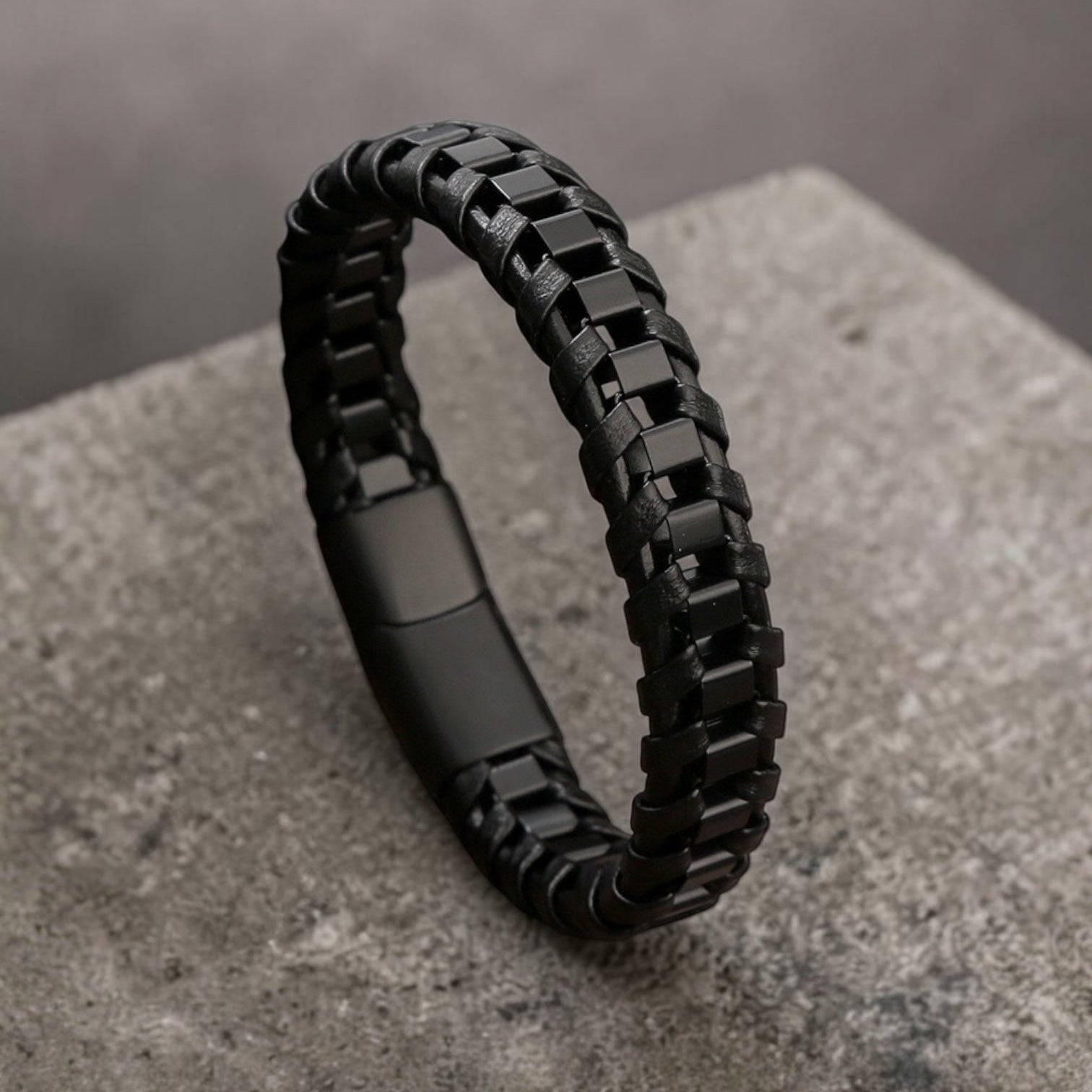 Braided Stainless Steel Bracelet