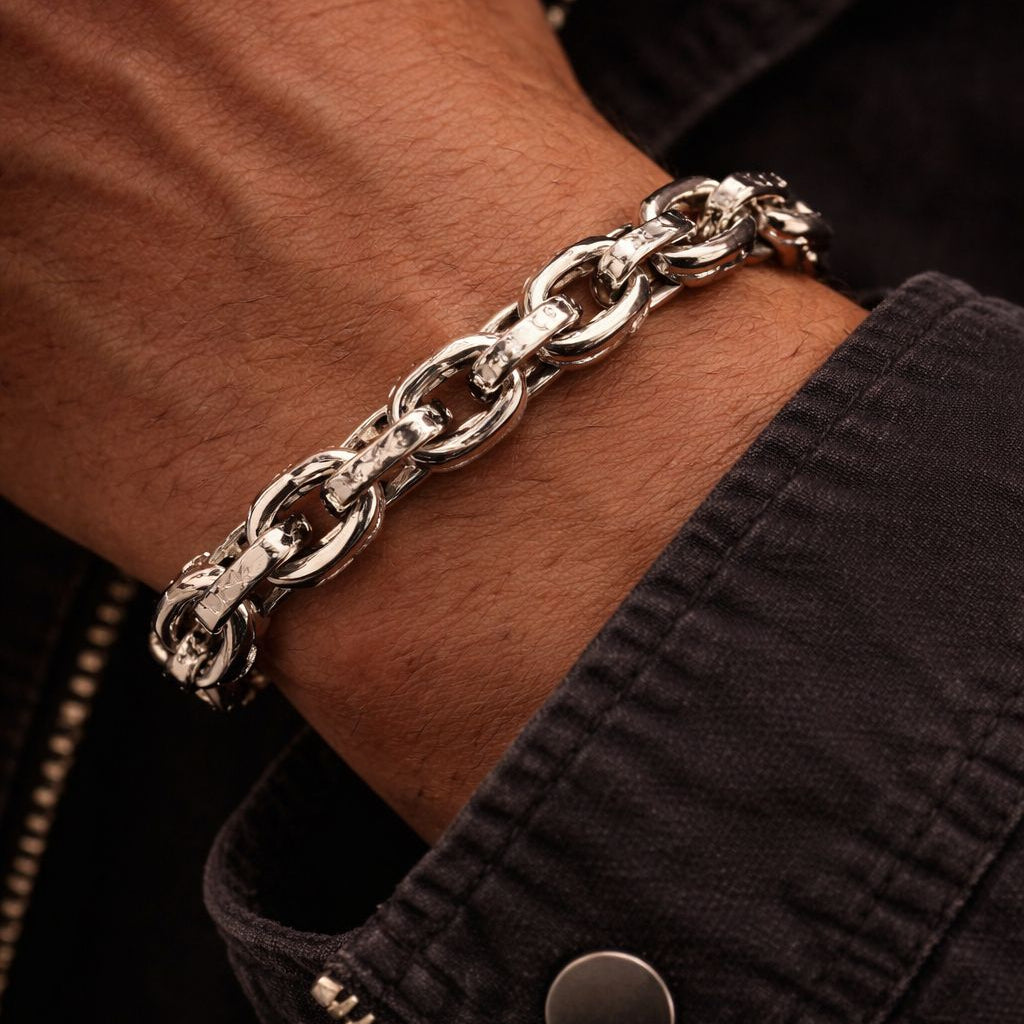 Nordic Stainless Steel Chain Bracelet