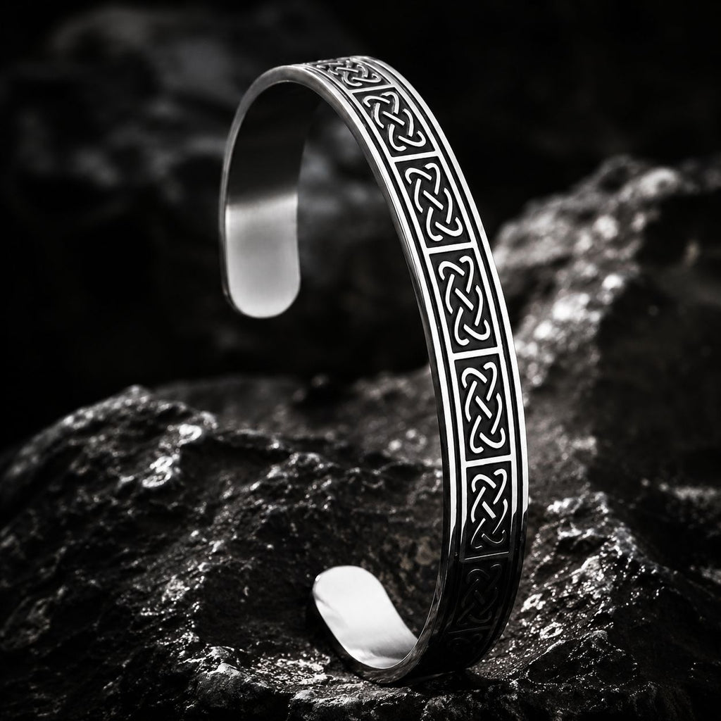Nordic Knot Cuff Bracelet