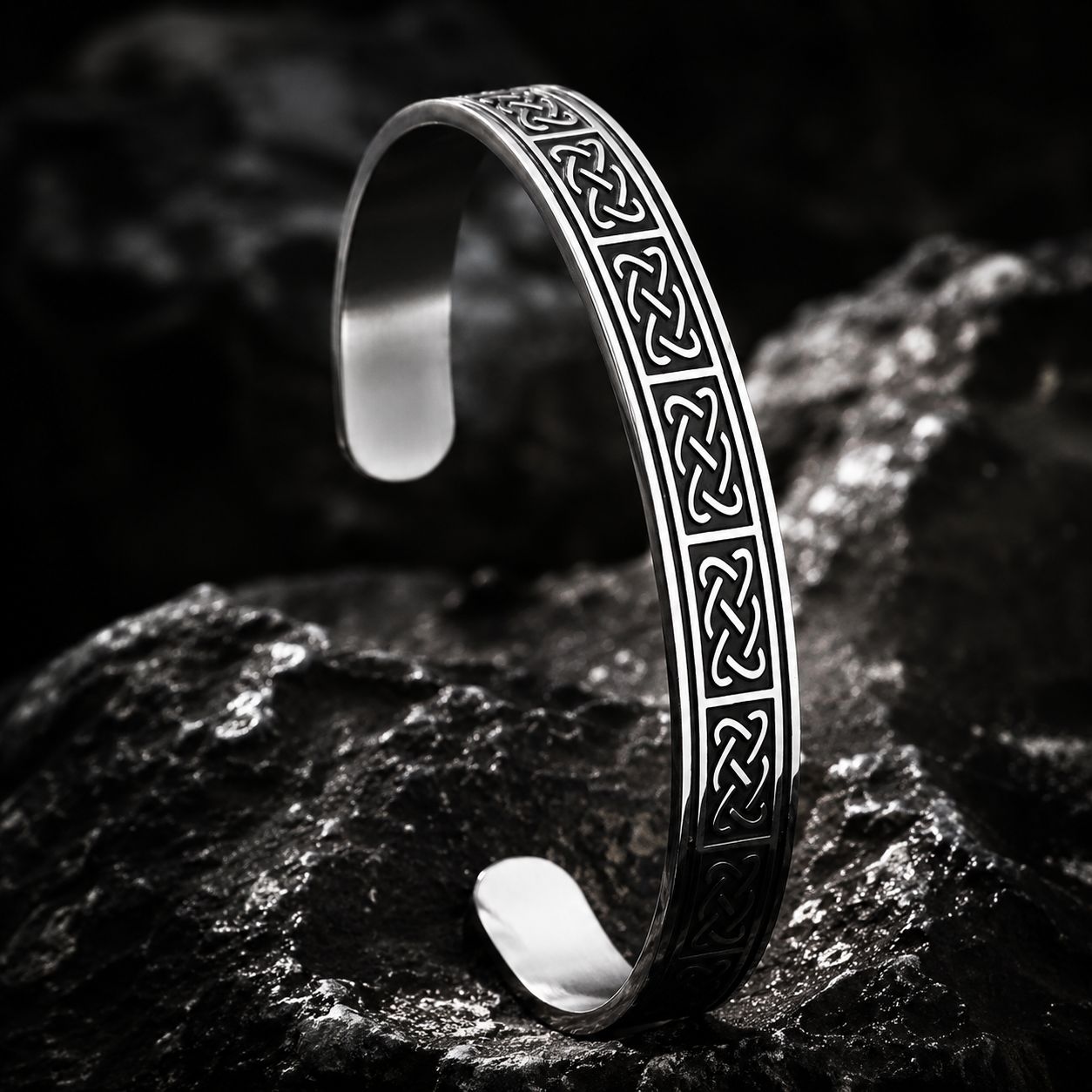 Nordic Knot Cuff Bracelet